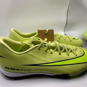 Nike merical vapor 16 academy TF soccer shoes   Men's Shoes - Bright Yellow 10.5